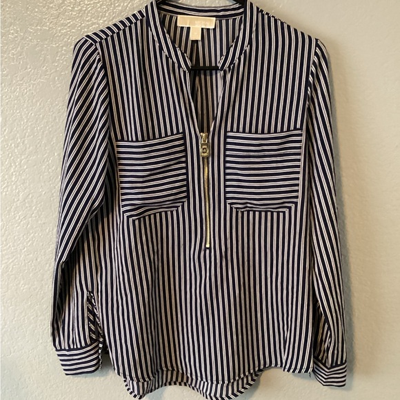 Michael Kors Blouse with Zipper - Picture 1 of 6